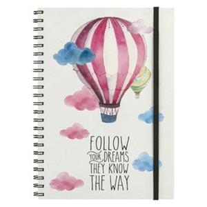 LLIBRETA LEGAMI ESPIRAL GRAN FRASE SEGUEIX ELS TEUS SOMNIS | 8056304485694