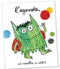 EL MONSTRE DE COLORS. L'AGENDA | 9788494883255 | Llibreria Online de Tremp
