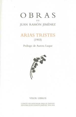 ARIAS TRISTES (1903) | 9788475220680 | JIMENEZ, JUAN RAMON | Llibreria Online de Tremp