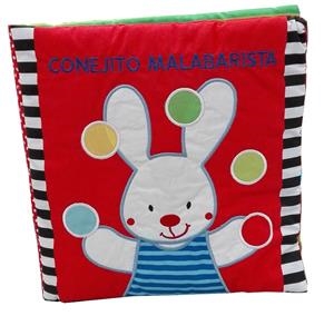 LIBRO DE TELA INTERACTIVO: CONEJITO MALABARISTA | 9788468334110 | FERRI, FRANCESCA | Llibreria Online de Tremp