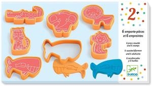 6 MOTLLES PLASTILINA ANIMALS SELVA | 3070900090248