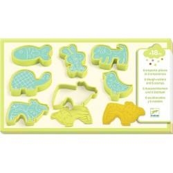 6 MOTLLES PLASTILINA ANIMALS | 3070900090231