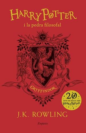 HARRY POTTER I LA PEDRA FILOSOFAL (GRYFFINDOR) | 9788417016678 | ROWLING, J.K. | Llibreria Online de Tremp