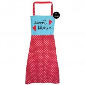 DAVANTAL INFANTIL LAROOM VERMELL | 8431010140806 | Llibreria Online de Tremp