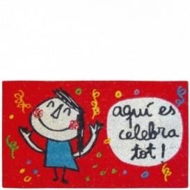 PELFUT LAROOM - AQUÍ ES CELEBRA TOT (VERMELL) | 8431010135604 | Llibreria Online de Tremp