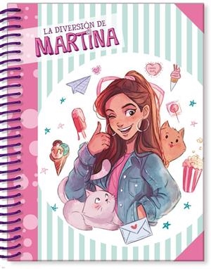 LIBRETA DE LA DIVERSIÓN DE MARTINA (TURQUESA) (LA DIVERSIÓN DE MARTINA) | 9788417460525 | D'ANTIOCHIA, MARTINA | Llibreria Online de Tremp
