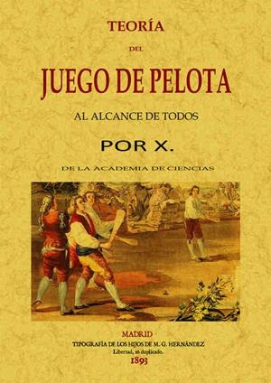 TEORÍA DEL JUEGO DE PELOTA AL ALCANCE DE TODOS | 9788490013427 | ANÓNIMO | Llibreria Online de Tremp