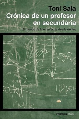 CRÓNICA DE UN PROFESOR EN SECUNDARIA | 9788499428291 | SALA, TONI | Llibreria Online de Tremp