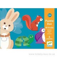 PUZZLE DUO ARTICULO ANIMALES | 3070900081758 | Llibreria Online de Tremp