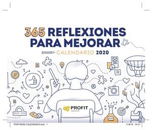 CALENDARIO 365 REFLEXIONES PARA MEJORAR 2020 | 9788417209995 | PROFIT EDITORIAL | Llibreria Online de Tremp