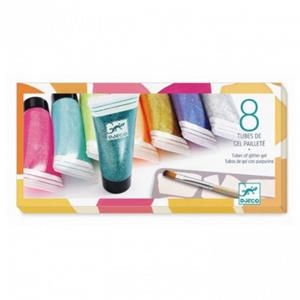 COLORS 8 TUBS DE GEL AMB PURPURINA | 3070900087989 | Llibreria Online de Tremp