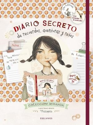 DIARIO SECRETO DE RECUERDOS, AVENTURAS Y RETOS | 9788414023433 | MIRANDA VICENTE, ITZIAR/MIRANDA VICENTE, JORGE | Llibreria Online de Tremp