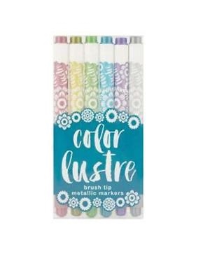 6 COLOR LUSTRE RETOLADORS METÀL·LICS | 879426006534 | Llibreria Online de Tremp