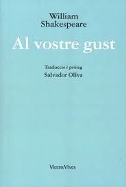 AL VOSTRE GUST | 9788468267715 | WILLIAM SHAKESPEARE | Llibreria Online de Tremp
