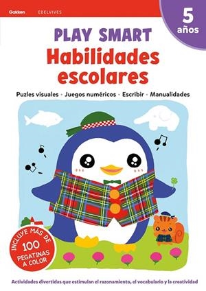 PLAY SMART : HABILIDADES ESCOLARES. 5 AÑOS | 9788414028278 | EQUIPO GAKKEN | Llibreria Online de Tremp