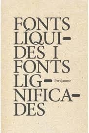 FONTS LÍQUIDES, FONTS LIGNIFICADES | 9788412078145 | PEREJAUME | Llibreria Online de Tremp