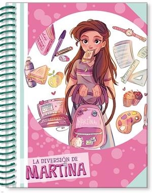 LIBRETA DE LA DIVERSIÓN DE MARTINA (ROSA) (LA DIVERSIÓN DE MARTINA) | 9788417460532 | D'ANTIOCHIA, MARTINA | Llibreria Online de Tremp