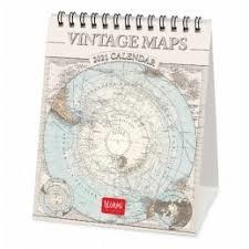 CALENDARI 2021 VINTAGE MAPS | 8059174837563