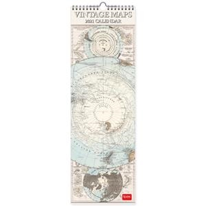 CALENDARI PARET 2021 VINTAGE MAPS | 8059174836849