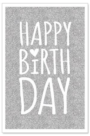 TARGETA D'ANIVERSARI BRILLANT | 4035461206971 | Llibreria Online de Tremp