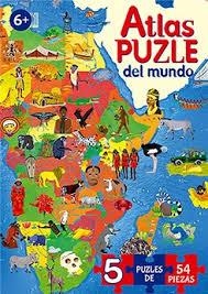ATLAS PUZLE DEL MUNDO | 9788417452698 | VV.AA.