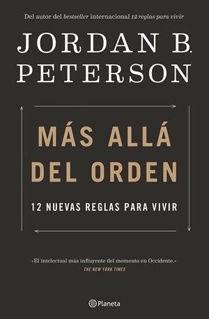 MÁS ALLÁ DEL ORDEN | 9788408239048 | PETERSON, JORDAN B. | Llibreria Online de Tremp