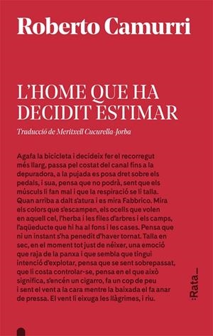 L'HOME QUE HA DECIDIT ESTIMAR | 9788416738533 | CAMURRI, ROBERTO | Llibreria Online de Tremp
