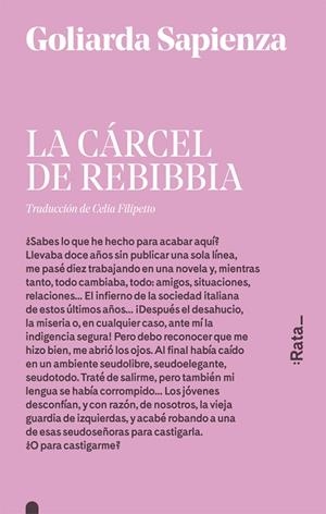 LA CÁRCEL DE REBIBBIA | 9788416738182 | SAPIENZA, GOLIARDA | Llibreria Online de Tremp