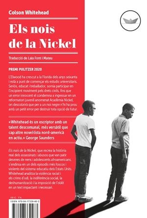 ELS NOIS DE LA NICKEL | 9788417339463 | WHITEHEAD, COLSON | Llibreria Online de Tremp