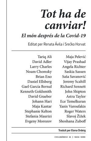 TOT HA DE CANVIAR! | 9788417925581 | VV AA | Llibreria Online de Tremp