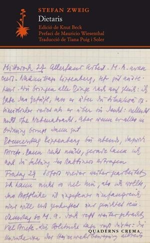 DIETARIS | 9788477276265 | ZWEIG, STEFAN | Llibreria Online de Tremp