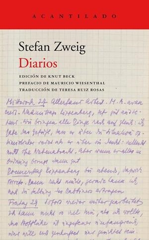 DIARIOS | 9788418370298 | ZWEIG, STEFAN | Llibreria Online de Tremp