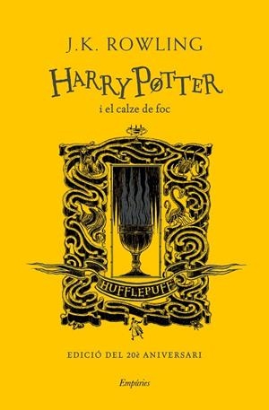 HARRY POTTER I EL CALZE DE FOC (HUFFLEPUFF) | 9788417879969 | ROWLING, J.K. | Llibreria Online de Tremp