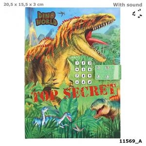 DIARI AMB CODI SECRET DINO WORLD | 4010070586386 | Llibreria Online de Tremp