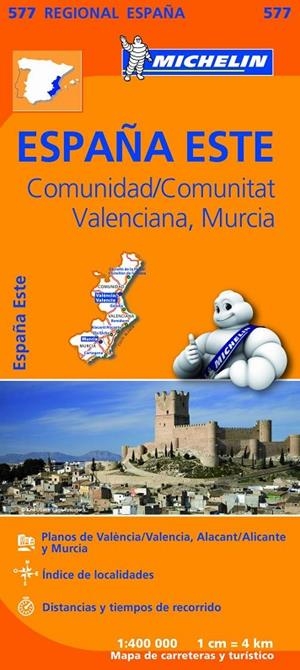 MAPA REGIONAL COMUNIDAD VALENCIANA, MURCIA | 9782067184404 | VARIOS AUTORES | Llibreria Online de Tremp