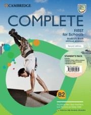COMPLETE FIRST FOR SCHOOLS FOR SPANISH SPEAKERS SECOND EDITION. STUDENT'S PACK ( | 9788490362075 | DE SOUZA,NATASHA | Llibreria Online de Tremp