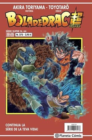 BOLA DE DRAC SÈRIE VERMELLA Nº 275 | 9788413417417 | TORIYAMA, AKIRA/TOYOTARÔ | Llibreria Online de Tremp