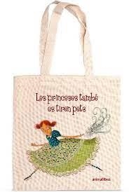 BOSSA DE TELA LES PRINCESES TAMBÉ ES TIREN PETS | 1118202770009 | Llibreria Online de Tremp