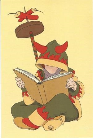 TARGETA POSTAL TRADICIONS DIABLE | ABI4 | ABIGUEIL LEDESMA | Llibreria Online de Tremp