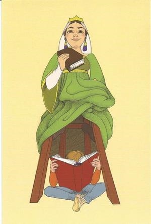 TARGETA POSTAL TRADICIONS GEGANTA | ABI5 | ABIGUEIL LEDESMA | Llibreria Online de Tremp