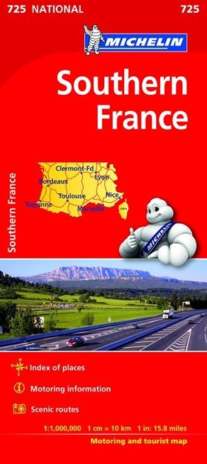 MAPA NATIONAL FRANCIA SUR | 9782067228733 | VARIOS AUTORES | Llibreria Online de Tremp
