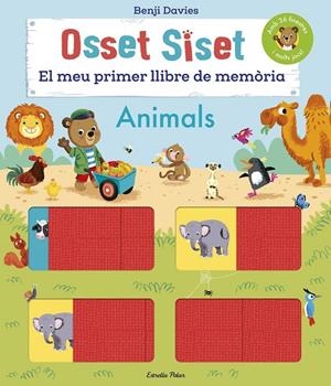 OSSET SISET. EL MEU PRIMER LLIBRE DE MEMÒRIA. ANIMALS | 9788413890906 | DAVIES, BENJI | Llibreria Online de Tremp