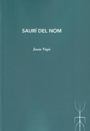 SAURÍ DEL NOM | 9788412457537 | JOAN VIGÓ | Llibreria Online de Tremp