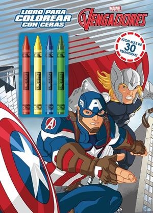 LOS VENGADORES. LIBRO PARA COLOREAR CON CERAS | 9788418610004 | MARVEL | Llibreria Online de Tremp
