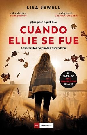 CUANDO ELLIE SE FUE | 9788418128660 | JEWELL, LISA | Llibreria Online de Tremp