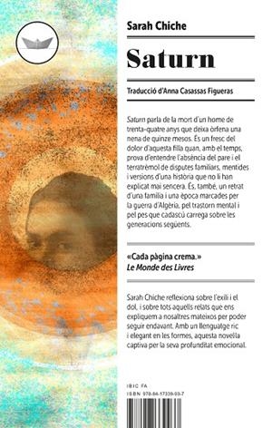 SATURN | 9788417339937 | CHICHE, SARAH | Llibreria Online de Tremp