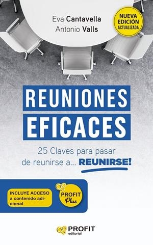 REUNIONES EFICACES | 9788419212146 | CANTAVELLA, EVA VALLS ANTONIO | Llibreria Online de Tremp