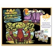 PINTA LÀMINES VELLUT ANIMALS DE LA SABANA | 3070900096226 | Llibreria Online de Tremp