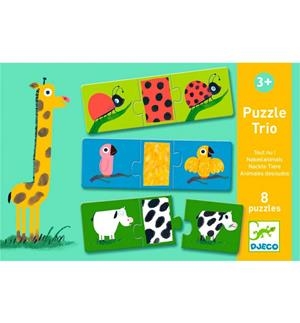 PUZZLE TRIO ANIMALS DESPULLATS | 3070900081864 | Llibreria Online de Tremp