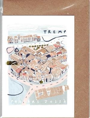 TARGETA POSTAL TREMP MAXI | VERDENY11 | MIREIA VERDENY | Llibreria Online de Tremp